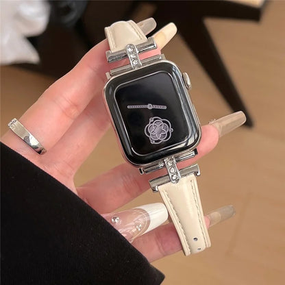 For Apple Watch Ultra 2 Ultra 49mm / 9 8 7 45mm / 6 5 4 SE (2023) SE (2022) SE 44mm / 3 2 1 42mm Genuine Cow Leather Strap