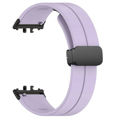 For Samsung Galaxy Fit3 SM-R390 Silicone Strap Replacement Wrist Band with Folding Buckle