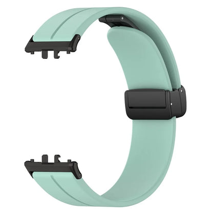 For Samsung Galaxy Fit3 SM-R390 Silicone Strap Replacement Wrist Band with Folding Buckle