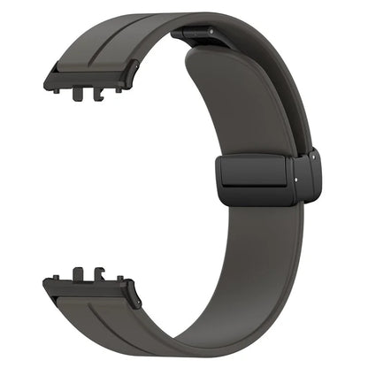 For Samsung Galaxy Fit3 SM-R390 Silicone Strap Replacement Wrist Band with Folding Buckle