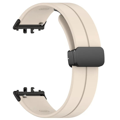 For Samsung Galaxy Fit3 SM-R390 Silicone Strap Replacement Wrist Band with Folding Buckle