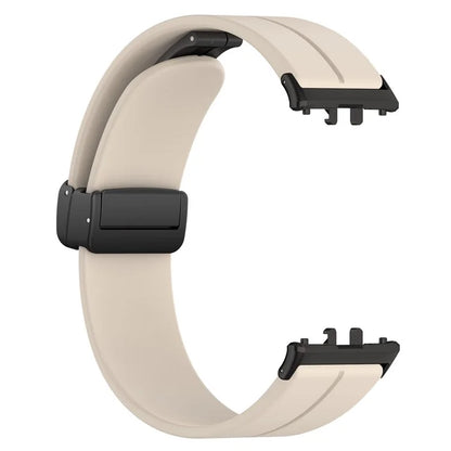 For Samsung Galaxy Fit3 SM-R390 Silicone Strap Replacement Wrist Band with Folding Buckle