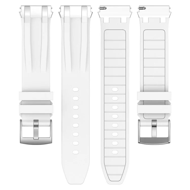 For Garmin / Samsung 20mm Universal Smartwatch Strap Silicone Replacement Wrist Band
