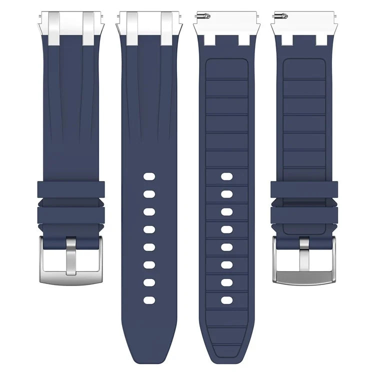 For Garmin / Samsung 20mm Universal Smartwatch Strap Silicone Replacement Wrist Band