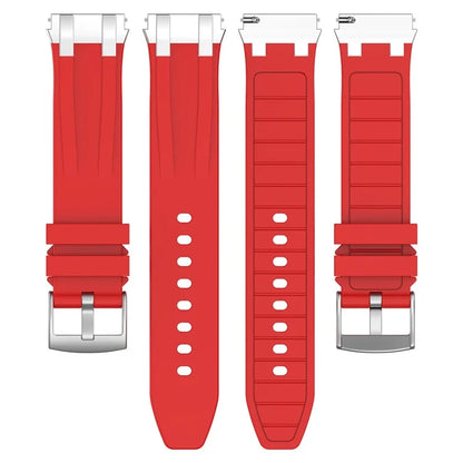 For Garmin / Samsung 20mm Universal Smartwatch Strap Silicone Replacement Wrist Band