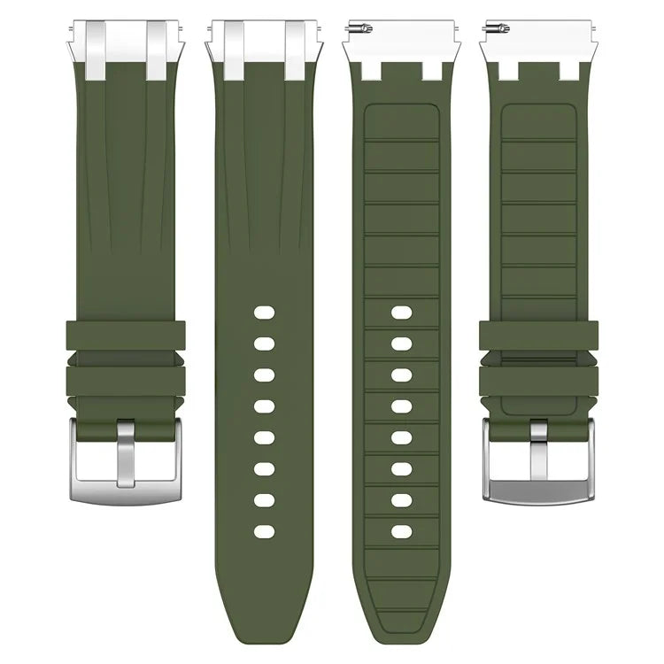 For Garmin / Samsung 20mm Universal Smartwatch Strap Silicone Replacement Wrist Band