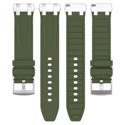 For Garmin / Samsung 20mm Universal Smartwatch Strap Silicone Replacement Wrist Band