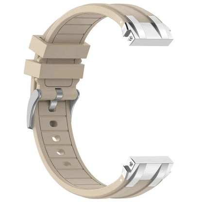 For Garmin / Samsung 20mm Universal Smartwatch Strap Silicone Replacement Wrist Band