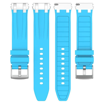 For Garmin / Samsung 20mm Universal Smartwatch Strap Silicone Replacement Wrist Band