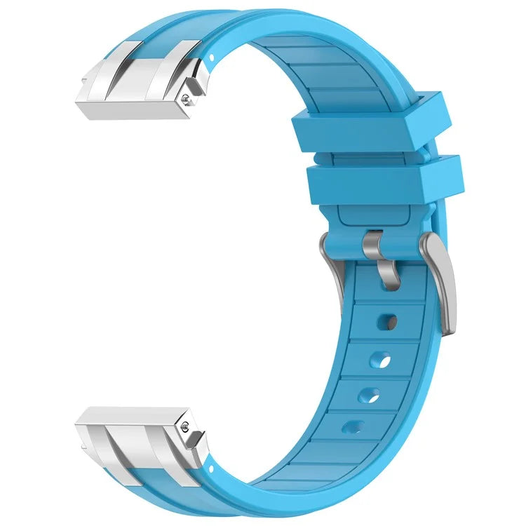 For Huawei / Samsung 22mm Universal Smartwatch Strap Silicone Replacement Band
