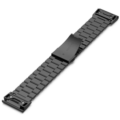 Stainless Steel Strap for Garmin QuickFit 22mm / Garmin Fenix 7 / 7 Pro / 6 Three Beads Watch Band