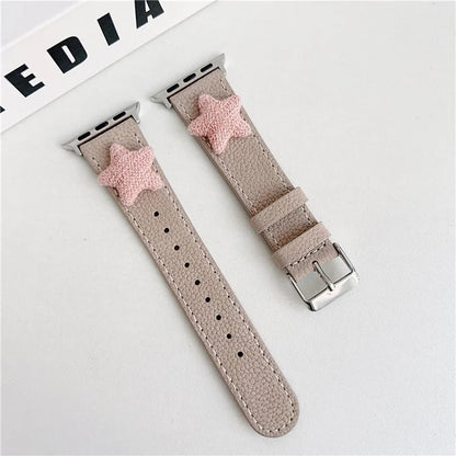 For Apple Watch Ultra 2 Ultra 49mm / Series 9 8 7 45mm / 6 5 4 SE (2022) SE (2023) SE 44mm / 3 2 1 42mm Strap Genuine Cow Leather Band