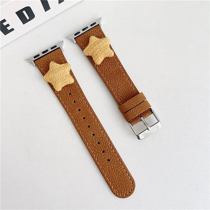 For Apple Watch Ultra 2 Ultra 49mm / Series 9 8 7 45mm / 6 5 4 SE (2022) SE (2023) SE 44mm / 3 2 1 42mm Strap Genuine Cow Leather Band