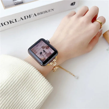 For Apple Watch Ultra 2 Ultra 49mm / Series 9 8 7 45mm / 6 5 4 SE (2022) SE (2023) SE 44mm / 3 2 1 42mm Watch Band Chatoyant Bracelet