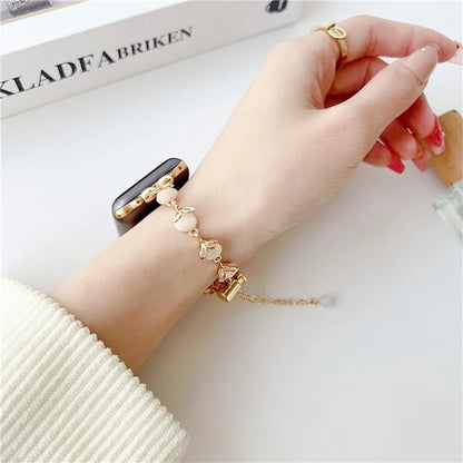 For Apple Watch Ultra 2 Ultra 49mm / Series 9 8 7 45mm / 6 5 4 SE (2022) SE (2023) SE 44mm / 3 2 1 42mm Watch Band Chatoyant Bracelet