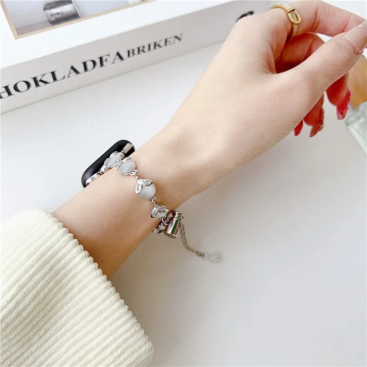 For Apple Watch Ultra 2 Ultra 49mm / Series 9 8 7 45mm / 6 5 4 SE (2022) SE (2023) SE 44mm / 3 2 1 42mm Watch Band Chatoyant Bracelet