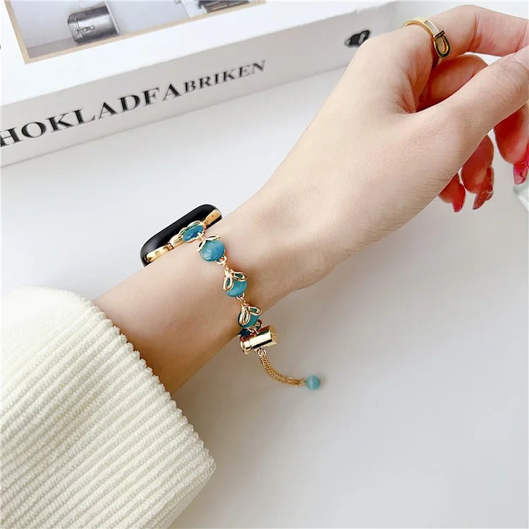 For Apple Watch Ultra 2 Ultra 49mm / Series 9 8 7 45mm / 6 5 4 SE (2022) SE (2023) SE 44mm / 3 2 1 42mm Watch Band Chatoyant Bracelet