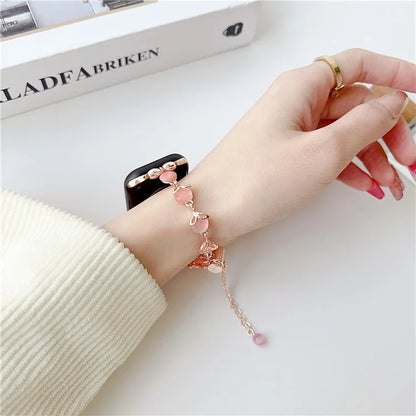 For Apple Watch Series 9  /  8  /  7 41mm  /  6  /  5  /  4  /  SE  /  SE (2022)  /  SE (2023) 40mm  /  3  /  2  /  1 38mm Watch Bracelet Chatoyant Strap
