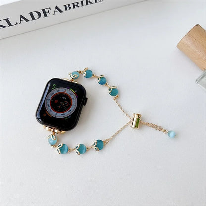For Apple Watch Series 9  /  8  /  7 41mm  /  6  /  5  /  4  /  SE  /  SE (2022)  /  SE (2023) 40mm  /  3  /  2  /  1 38mm Watch Bracelet Chatoyant Strap
