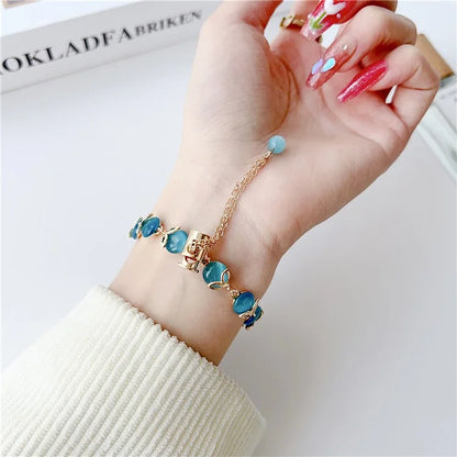 For Apple Watch Series 9  /  8  /  7 41mm  /  6  /  5  /  4  /  SE  /  SE (2022)  /  SE (2023) 40mm  /  3  /  2  /  1 38mm Watch Bracelet Chatoyant Strap