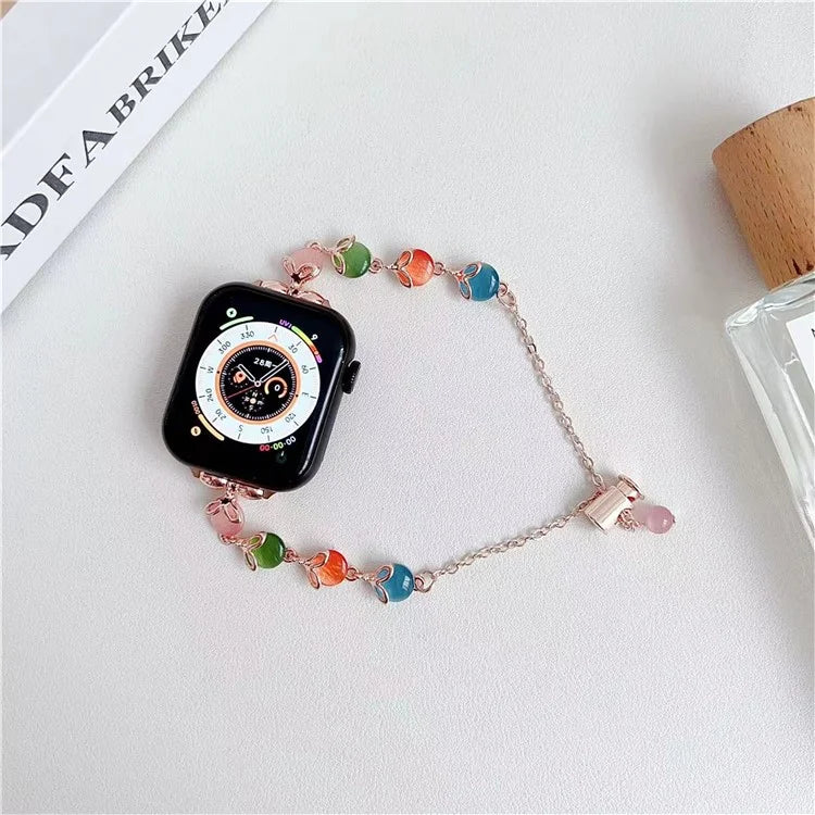 For Apple Watch Series 9  /  8  /  7 41mm  /  6  /  5  /  4  /  SE  /  SE (2022)  /  SE (2023) 40mm  /  3  /  2  /  1 38mm Watch Bracelet Chatoyant Strap