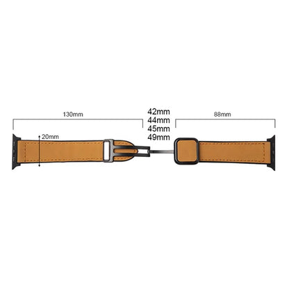 For Apple Watch Ultra 2 Ultra 49mm / Series 9 8 7 45mm / 6 5 4 SE (2022) SE (2023) SE 44mm / 3 2 1 42mm PU+Silicone Watch Strap