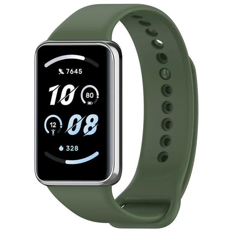 For Honor Band 9 Silicone Watch Strap Replacement Wrist Band