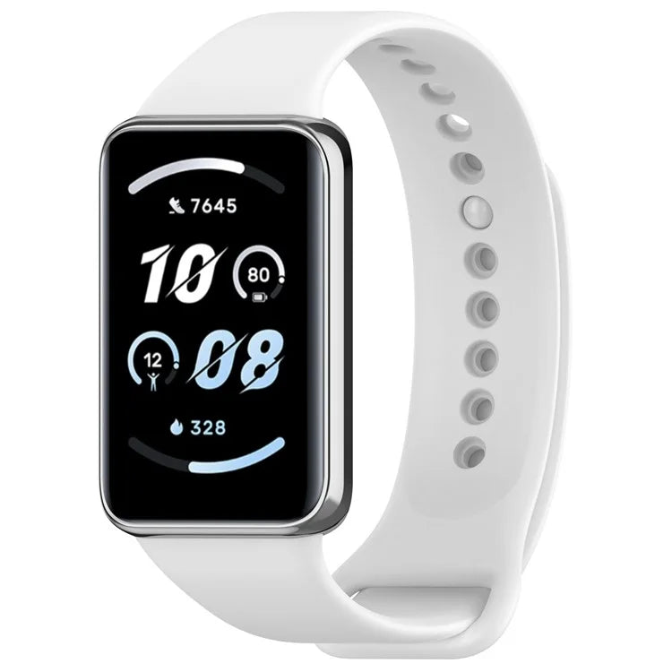 For Honor Band 9 Silicone Watch Strap Replacement Wrist Band