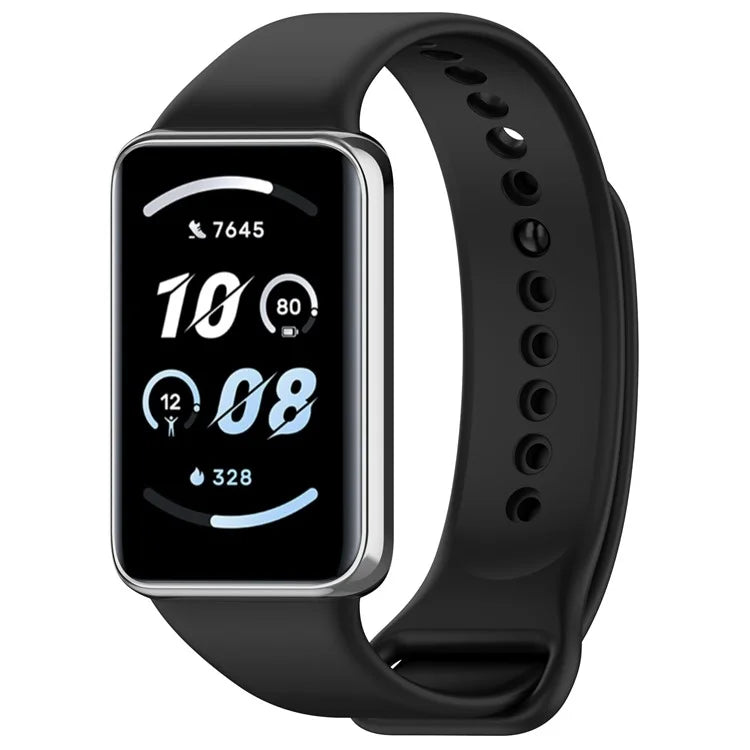 For Honor Band 9 Silicone Watch Strap Replacement Wrist Band