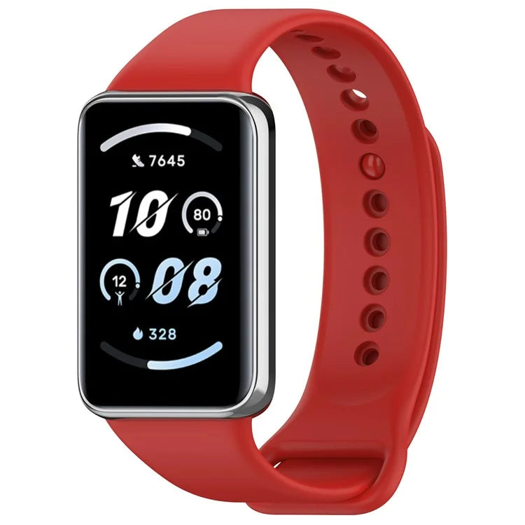 For Honor Band 9 Silicone Watch Strap Replacement Wrist Band