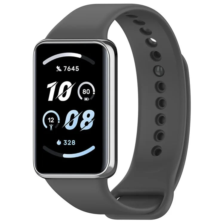 For Honor Band 9 Silicone Watch Strap Replacement Wrist Band