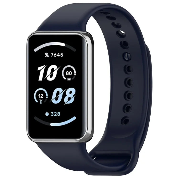 For Honor Band 9 Silicone Watch Strap Replacement Wrist Band