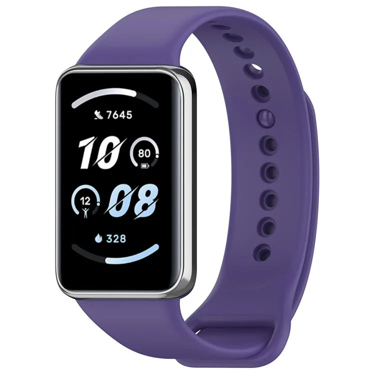 For Honor Band 9 Silicone Watch Strap Replacement Wrist Band