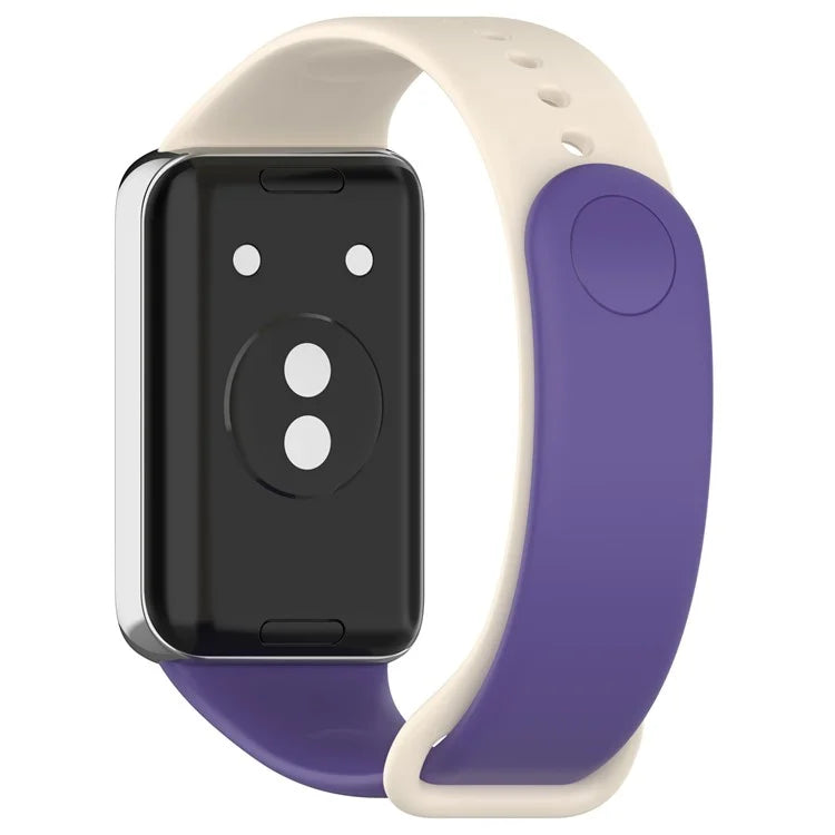 For Honor Band 9 Silicone Watch Strap Replacement Wrist Band / Purple