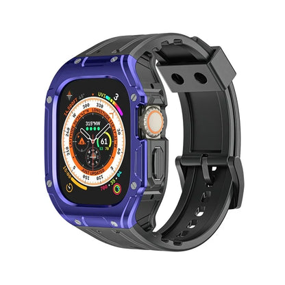 For Apple Watch Ultra 49mm  /  Ultra 2 49mm TPU Watch Band+Case Integrated Design