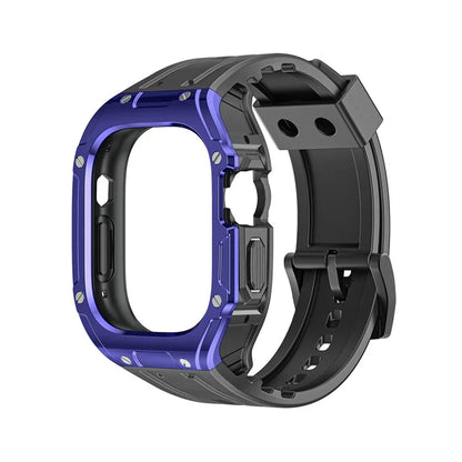 For Apple Watch Ultra 49mm  /  Ultra 2 49mm TPU Watch Band+Case Integrated Design