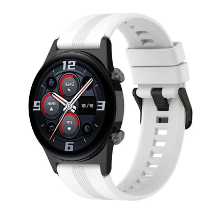 For Honor Watch GS 4 Soft Silicone Watch Strap 22mm Replacement Watch Band