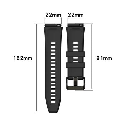 For Honor Watch GS 4 Soft Silicone Watch Strap 22mm Replacement Watch Band