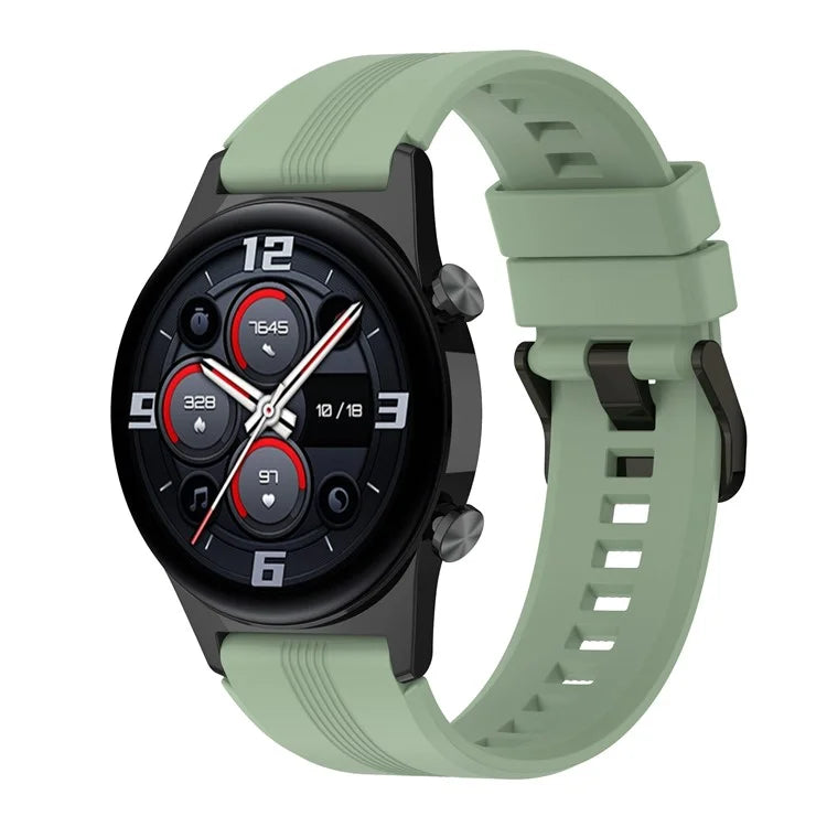 For Honor Watch GS 4 Soft Silicone Watch Strap 22mm Replacement Watch Band