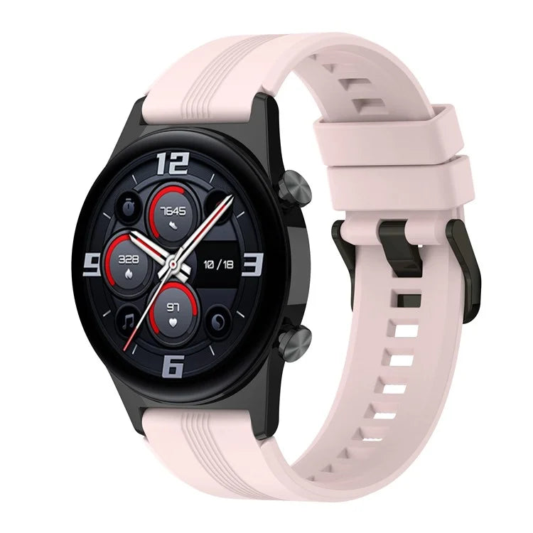 For Honor Watch GS 4 Soft Silicone Watch Strap 22mm Replacement Watch Band