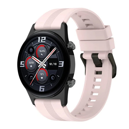 For Honor Watch GS 4 Soft Silicone Watch Strap 22mm Replacement Watch Band