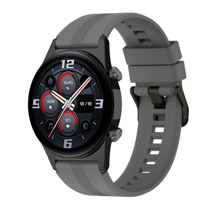 For Honor Watch GS 4 Soft Silicone Watch Strap 22mm Replacement Watch Band