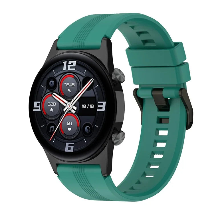 For Honor Watch GS 4 Soft Silicone Watch Strap 22mm Replacement Watch Band