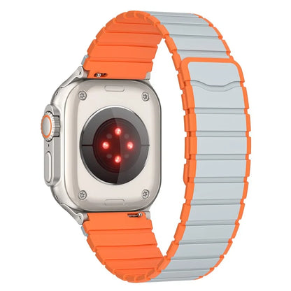 For Apple Watch Series 9 8 7 41mm / 6 5 4 SE (2023) SE (2022) SE 40mm / 3 2 1 38mm Magnetic Silicone Strap