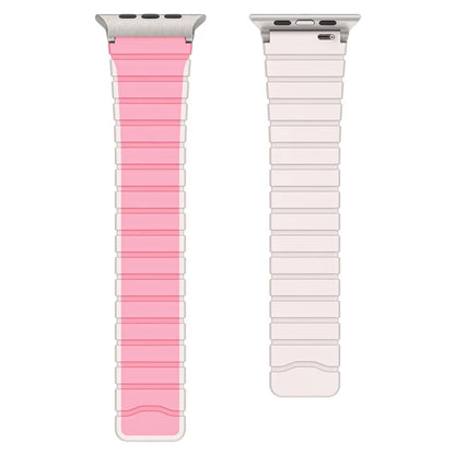 For Apple Watch Series 9 8 7 41mm / 6 5 4 SE (2023) SE (2022) SE 40mm / 3 2 1 38mm Magnetic Silicone Strap