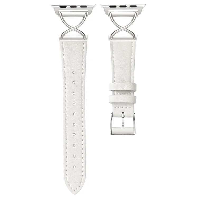 For Apple Watch Ultra 2 Ultra 49mm / 9 8 7 45mm / 6 5 4 SE (2023) SE (2022) SE 44mm / 3 2 1 42mm Replacement Strap (Electroplated Buckle)