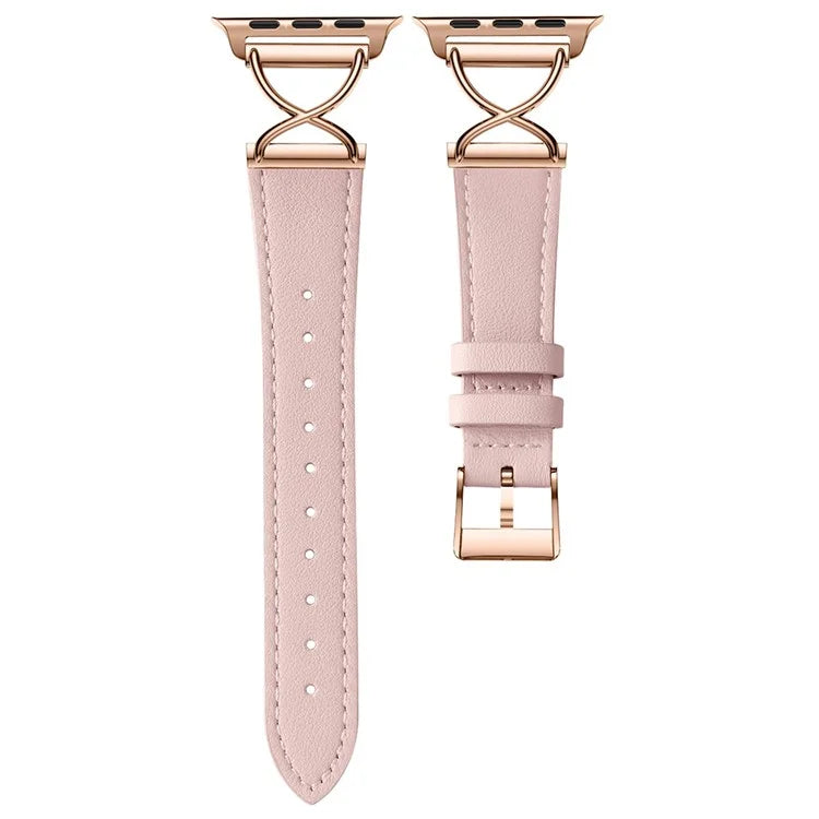 For Apple Watch Ultra 2 Ultra 49mm / 9 8 7 45mm / 6 5 4 SE (2023) SE (2022) SE 44mm / 3 2 1 42mm Replacement Strap (Electroplated Buckle)