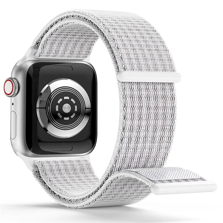 For Apple Watch Series 9 8 7 41mm / 6 5 4 SE (2023) SE (2022) SE 40mm / 3 2 1 38mm Nylon Watch Band Adjustable Magic Tape Strap