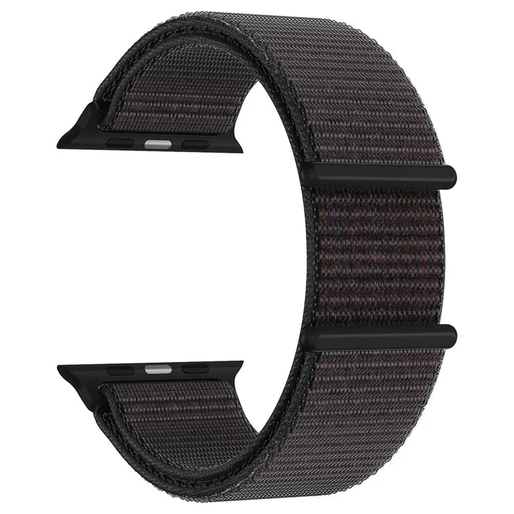 For Apple Watch Series 9 8 7 41mm / 6 5 4 SE (2023) SE (2022) SE 40mm / 3 2 1 38mm Nylon Watch Band Adjustable Magic Tape Strap