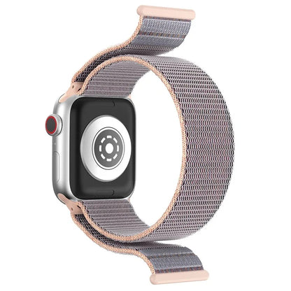 For Apple Watch Ultra 2 Ultra 49mm / Series 9 8 7 45mm / 6 5 4 SE (2022) SE (2023) SE 44mm / 3 2 1 42mm Nylon Watch Band